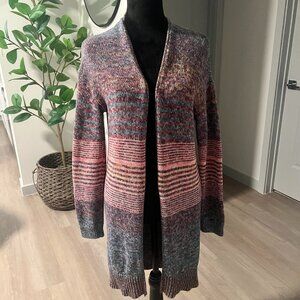 Gap For Good Open-Front Cardigan 100% Cotton Sz S Academia Coastal New England